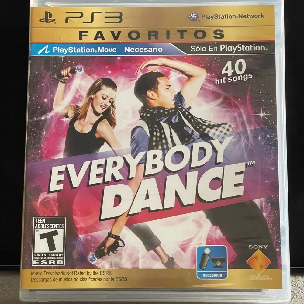 Everybody Dance: Favoritos (PS3) PlayStation: 40 Hit Songs Game! ** New SEALED.